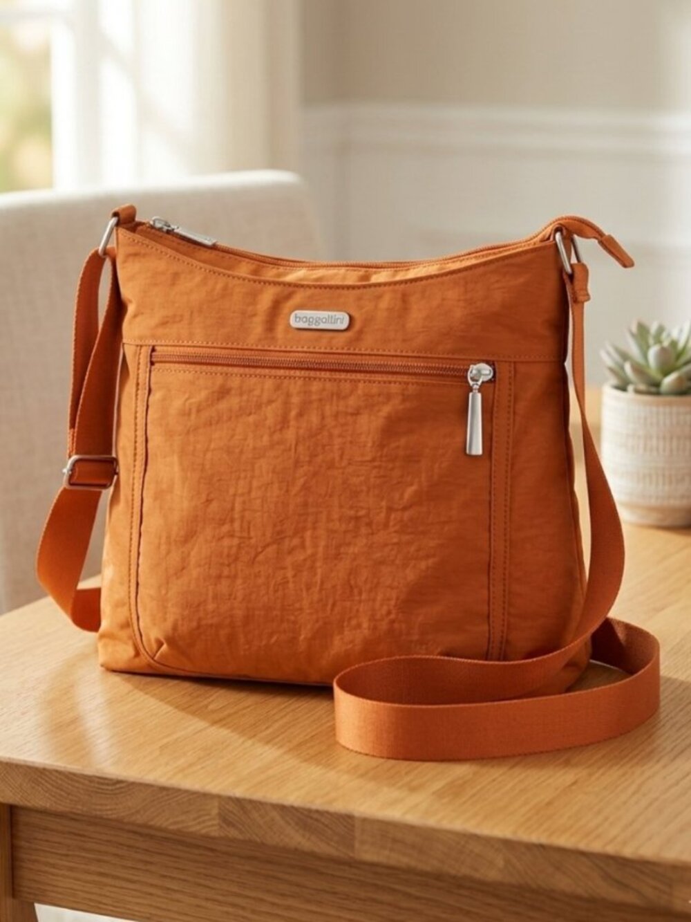 Baggallini Classic Crossbody Travel Bag – Orange